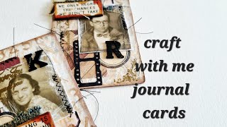 lets make some ephemera, A craft with me Video.