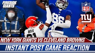 INSTANT ANALYSIS: New York Giants V Cleveland Browns Pre-season Game | Good And Bad Performances