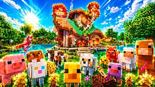 Zerando o Minecraft em 50 Horas NA NOVA ATUALIZAÇÃO