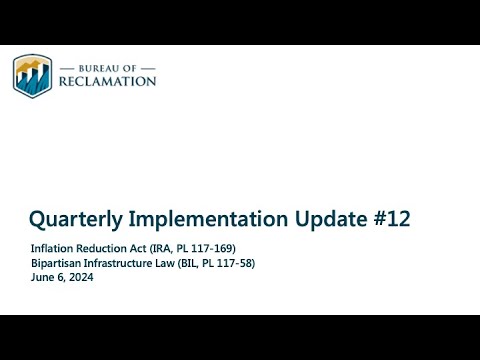 BIL and IRA Update #12 for Tribes