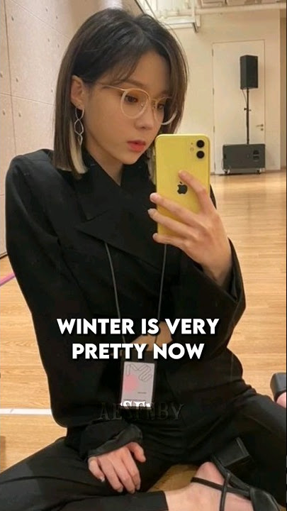 Aespa Winter is very pretty but... #aespa #winter #aespawinter #fyp #kpop #shorts