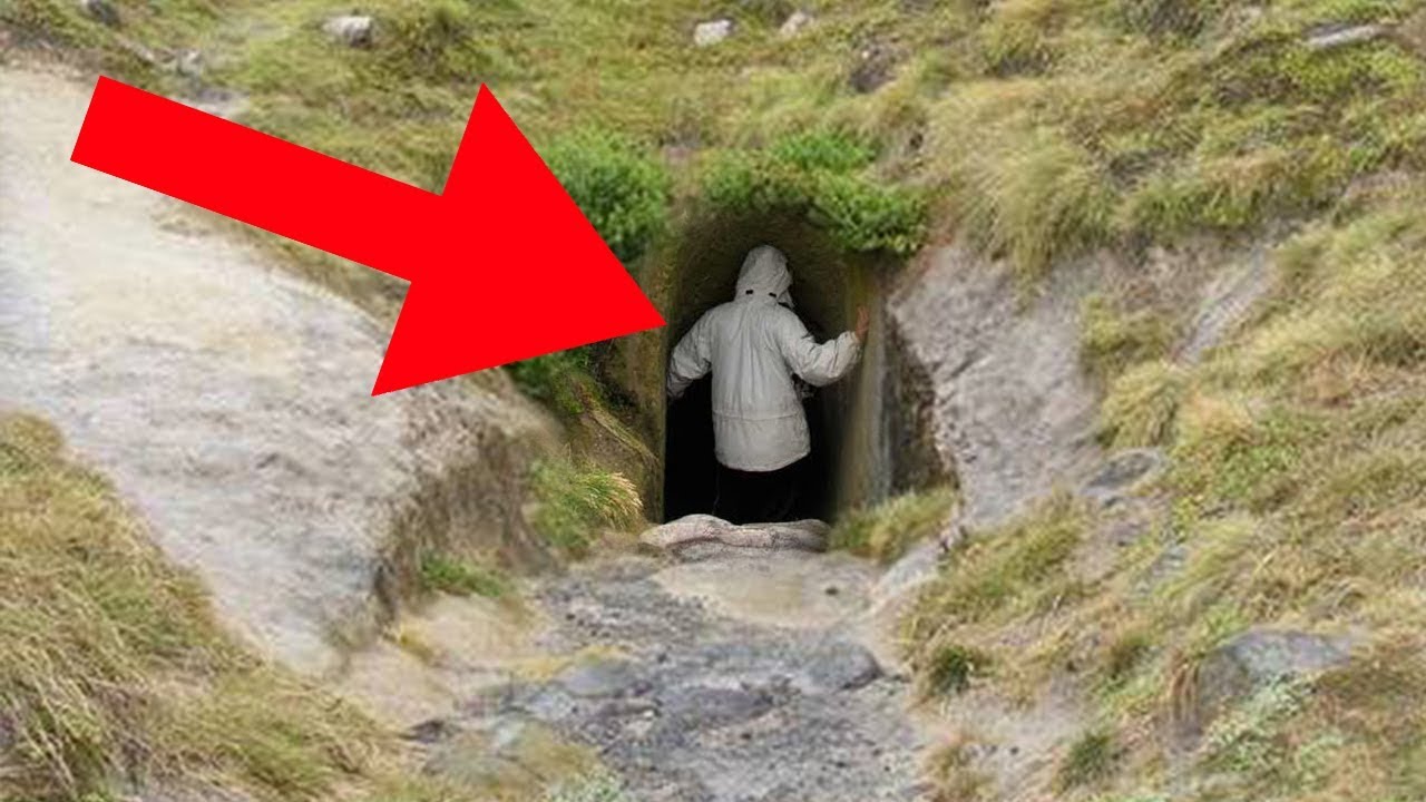 Er sah ein Loch im Berg und beschloss nachzuforschen  Er hätte nie gedacht so etwas zu finden