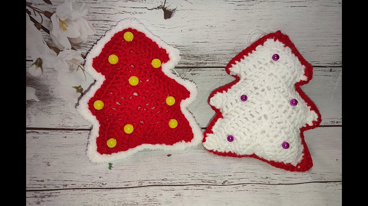 Новогодняя игрушка Ёлочка | Вяжем крючком | Christmas Toy Christmas Tree crochet