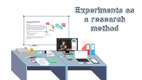 Sociology: Theory and methods - Experiments as a research method