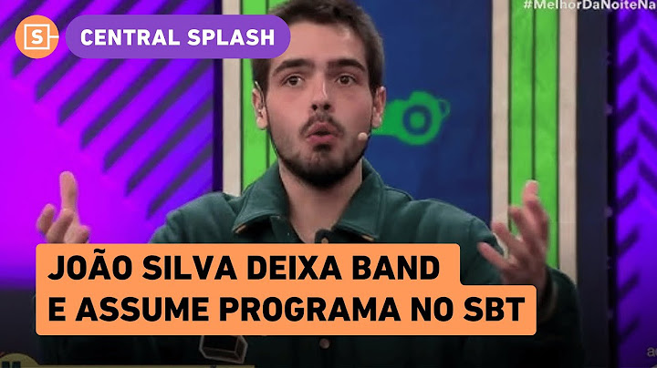 João Silva, filho do Faustão, deixa Band e assume novo programa no SBT; veja detalhes