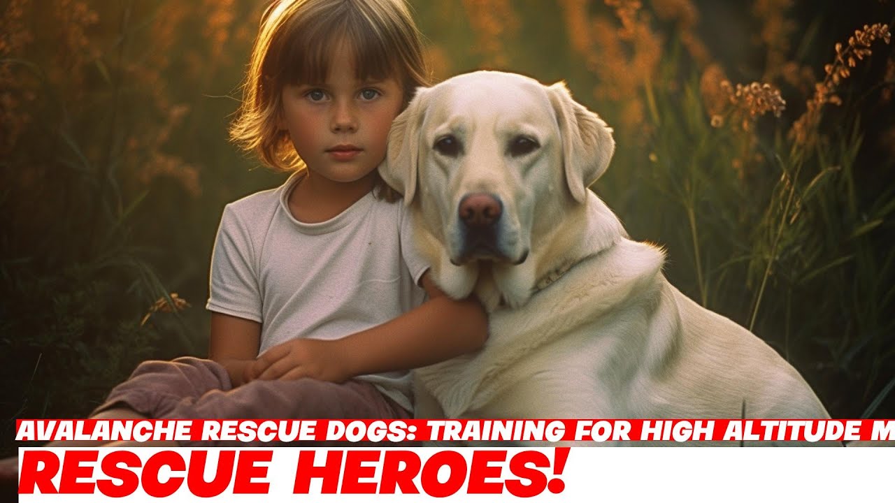 Avalanche Rescue Dogs: Training for High Altitude Missions