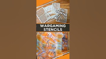 3D Printed Stencils for Warhammer | Custom Tank Designs That Pop!