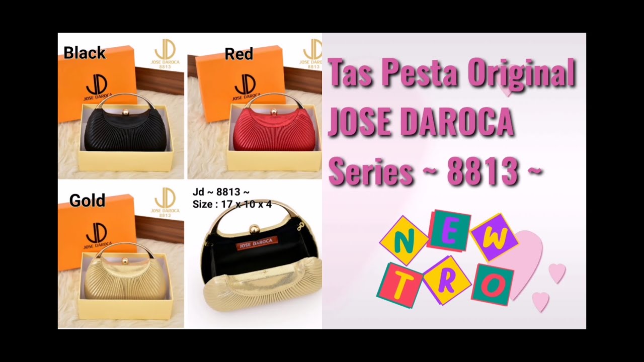 Tas pesta branded model terbaru buat para wanita karir, Tas Pesta Original JOSE DAROCA Series ...