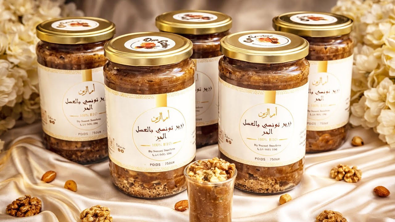 الزرير التونسي بالعسل الحر 🍯 | أسهل طريقة لتحضيره خطوة بخطوة