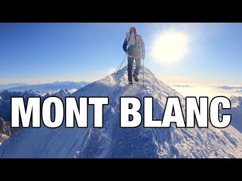 Video: Mont Blancda Uçqun Düşməməsi üçün Necə