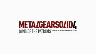 Metal Gear Solid 4- Guns of the Patriots - End Credits Theme