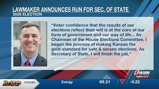 Kansas legislator announces campaign for Secretary of State’s Office