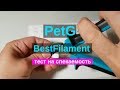 PetG bestfilament обзор пластика и тест на спекаемость