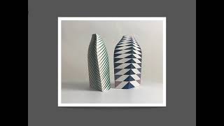 Caroline Cole Ceramics Bottle Collection: Fade 1 and 2