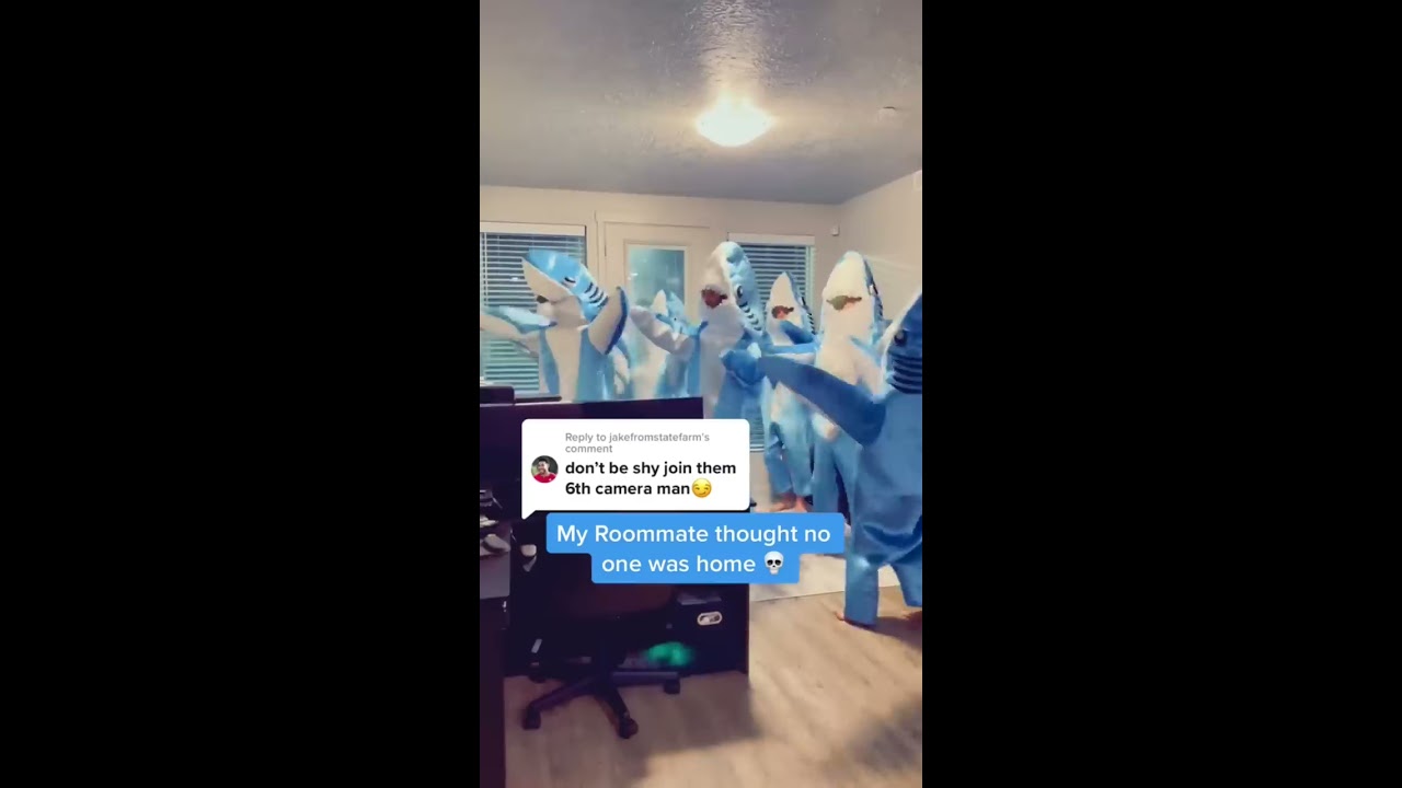 6th Cameraman Joins DancingSharks Trend LeftShark KatyPerry SharkGuy CaliforniaGurls Sharks