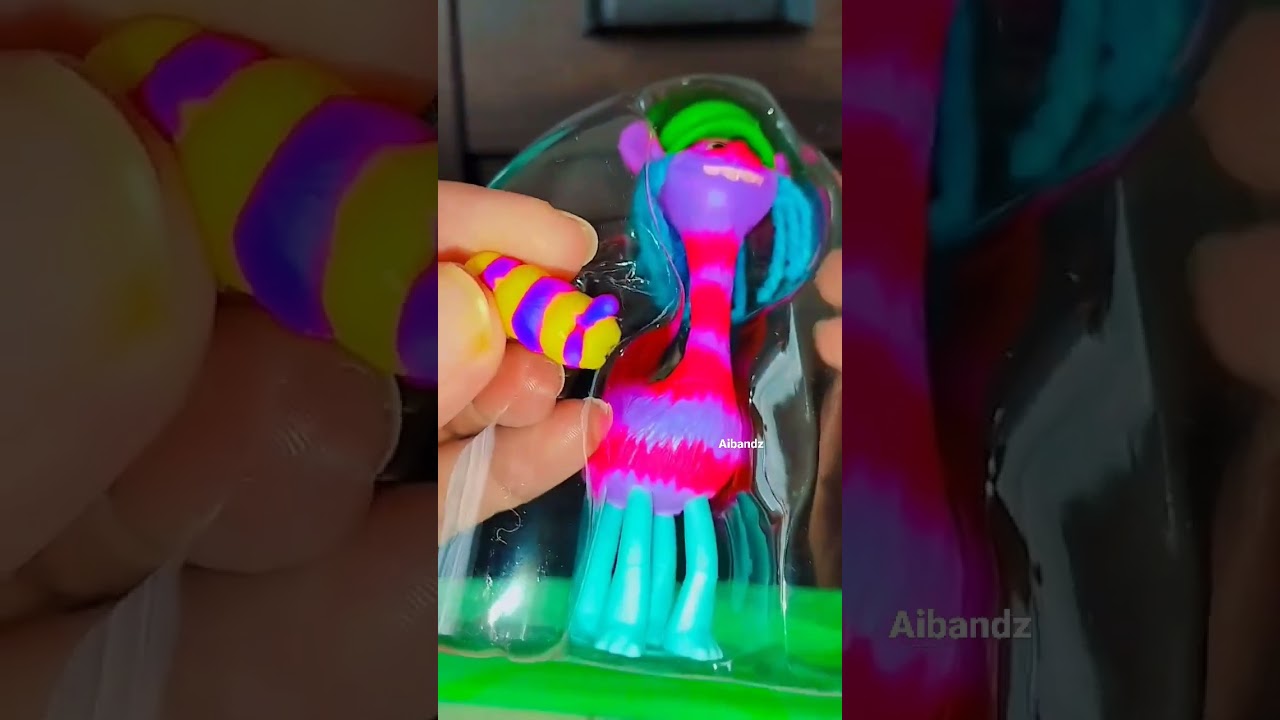 unboxing cooper trolls character | asmr satisfying sounds 