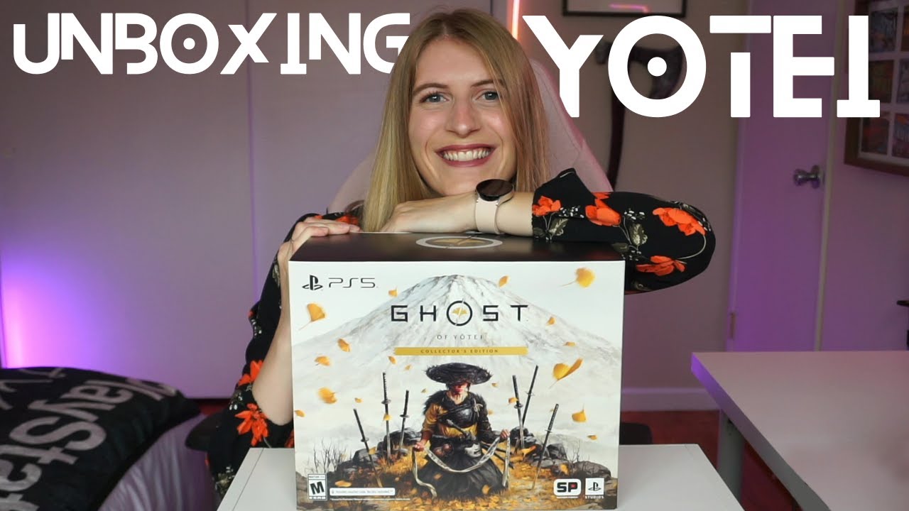 Распаковываем коллекционное издание Ghost of Yotei!