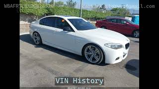 2013 Bmw 535i WBAFR7C5XDC828624