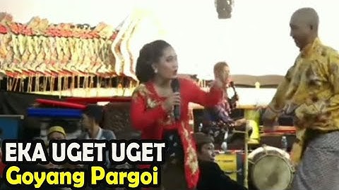 Terbaru...!! Eka Uget Uget Berulah "Goyang Pargoi" Caping Gunung Jenggleng