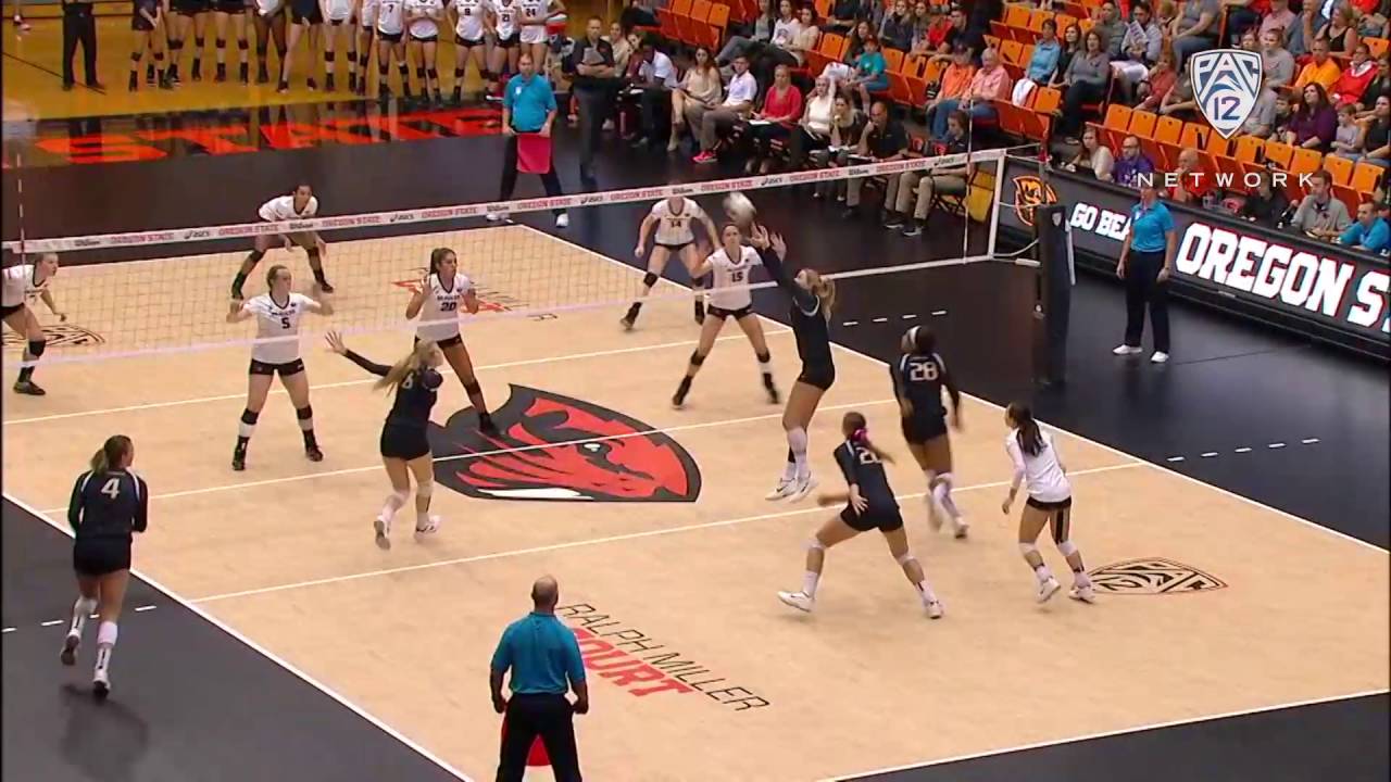 Recap No. 8 Washington women's volleyball fights off Oregon State