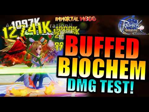 BUFFED BIOCHEM DMG TEST!! - RAGNAROK ORIGIN CLASSIC thumbnail