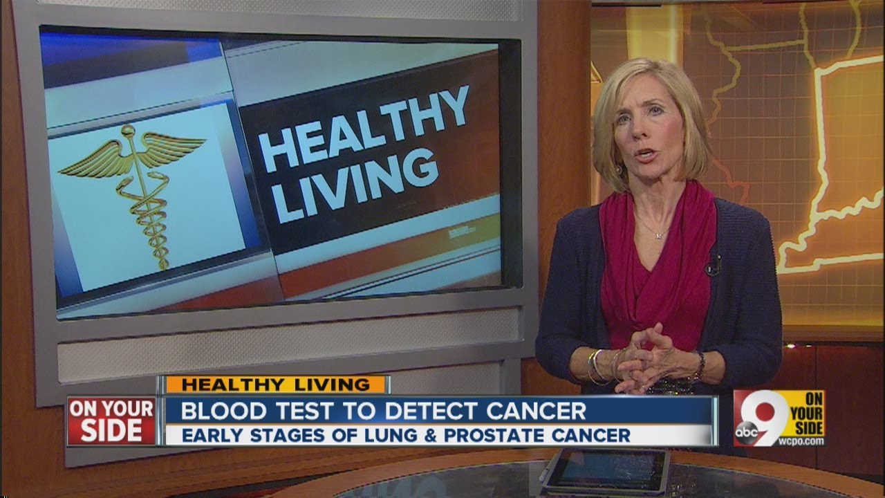 Blood test may detect cancer - YouTube