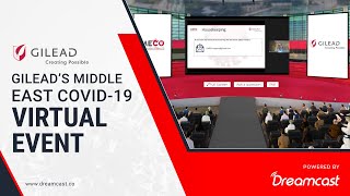 Gilead’s Middle East COVID-19 Meco Virtual Event | Virtual Event Platform