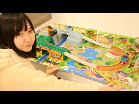 きかんしゃトーマス おでかけ立体マップ - YouTube