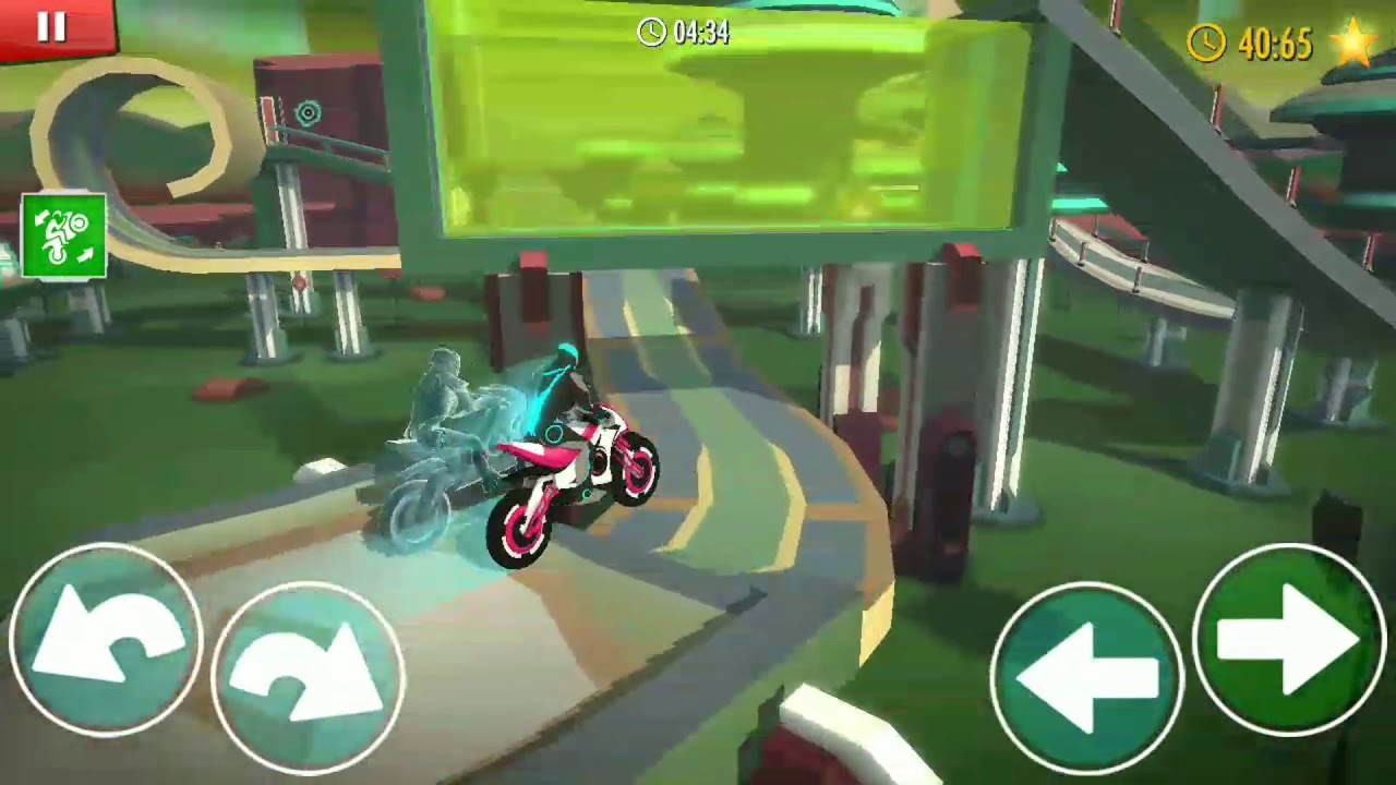 Gravity Riders Extreme Balance Space Bike Racing #2 (GamePlay)