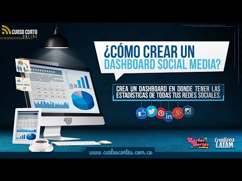 Dashboard Social Media v 4.0 para monitoreo de redes sociales