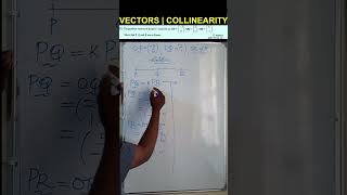 VECTORS  | COLLINEARITY