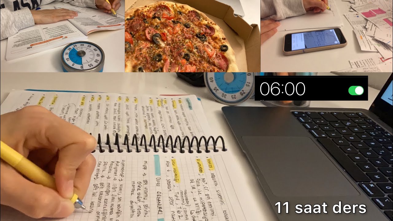 6’da uyanıp aşırı verimli bir gün geçirmek, toplam ayt netim, 11 saat ders | yks günlüğüm 23