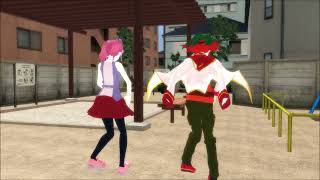 Gangnam Style Mmd~Yuya And Zuzu