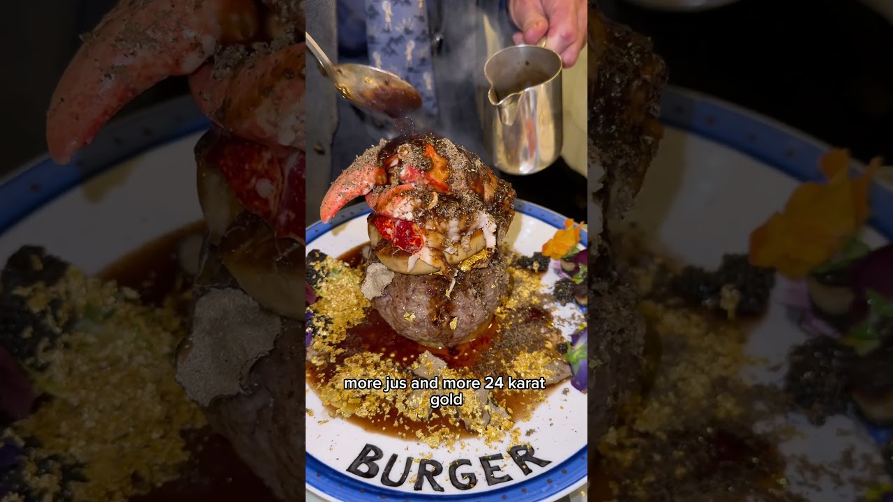 2nd Most Expensive Burger In The World #burger #london #foodie