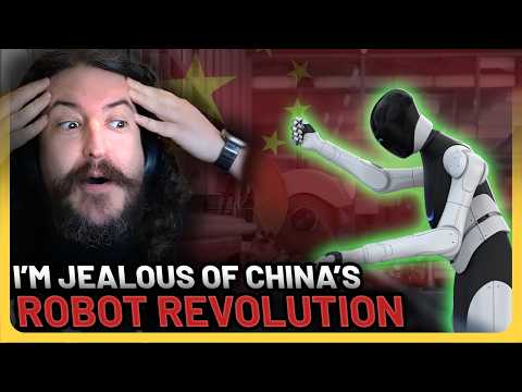 Mike Is SO JEALOUS of China's ROBOT OLYMPICS!