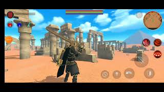 Combat Magic: Max Level Knight Gameplay Ancient Ruins
