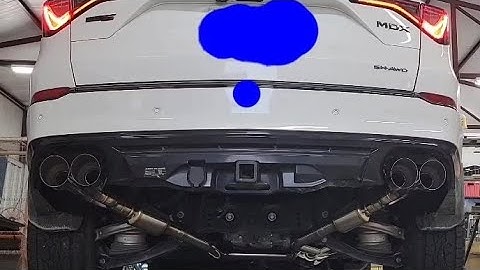 MDX Type S Function Werk Exhaust install