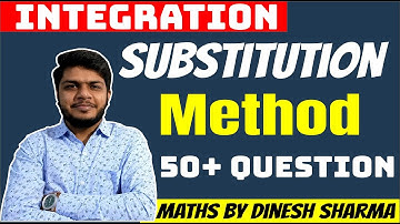 UPSC maths optional lecture (in Hindi) | introduction to integration | substitution method | part 57