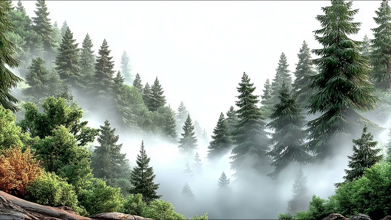 Sea of Soft Mist – 2 Hours of Gentle Ambient Music for Relaxation & Focus