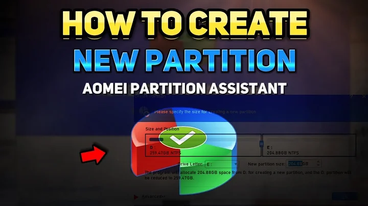 How to Create Partition with AOMEI Partition Assistant