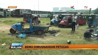 Bemo Dimusnahkan Petugas