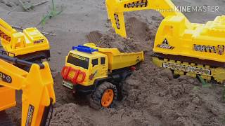 Trò chơi máy xúc xe tải ❤ tập 8 ❤ người khổng lồ xanh ❤ nhạc thiếu nhi vui nhộn. screenshot 5