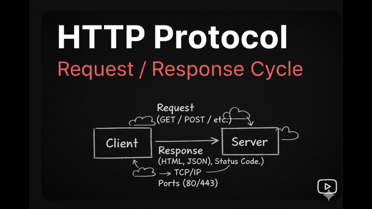 Http protocol and request response headers with client server model ...