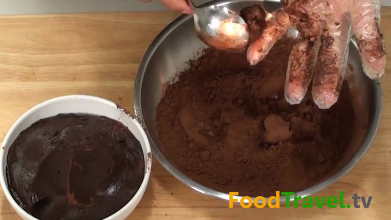 ช็อคโกแลตทรัฟเฟิล Chocolate Truffles
