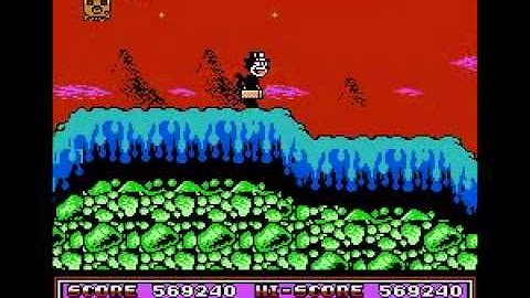 Felix the Cat (Nes). Round 9 - 1. Walkthrough