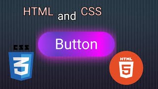 Neon lighting button using html and css | html css tutorial for beginners