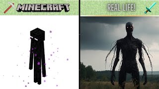 Minecraft VS Real Life! 🔥 (characters, items) Ep 1#minecraft