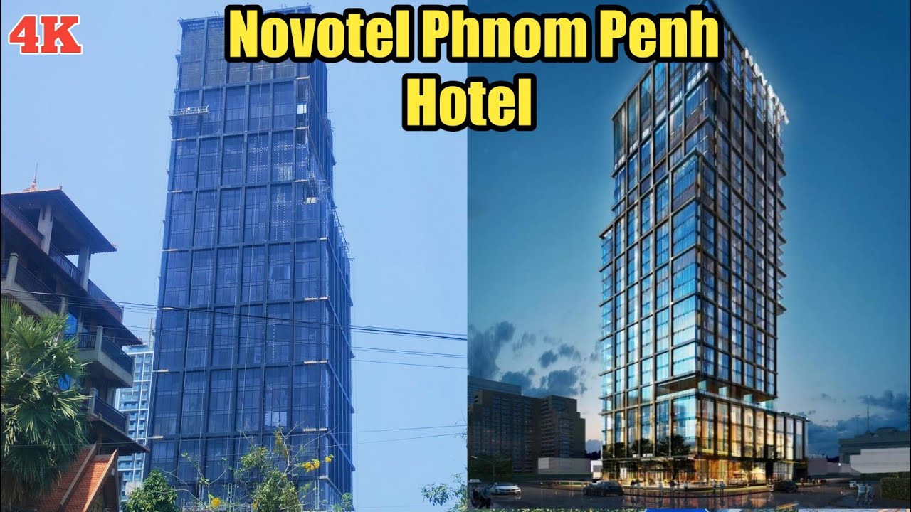 Construction of Novotel Phnom Penh Hotel and other buildings around