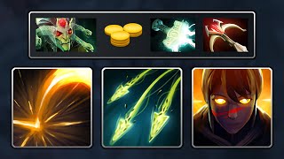 5 EXTRA TARGETS Unleash + Split Shot | Dota 2 Ability Draft