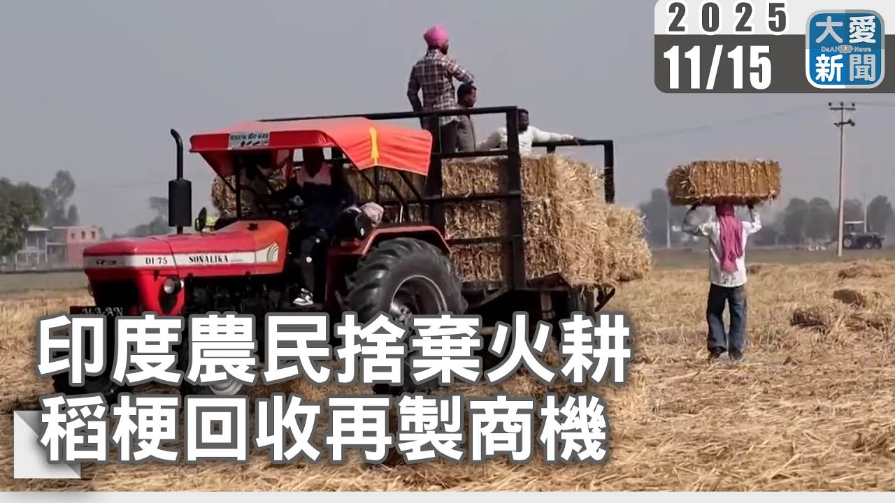 印度農民捨棄火耕 稻梗回收再製商機|#大愛新聞 回收 #生物肥料 - YouTube